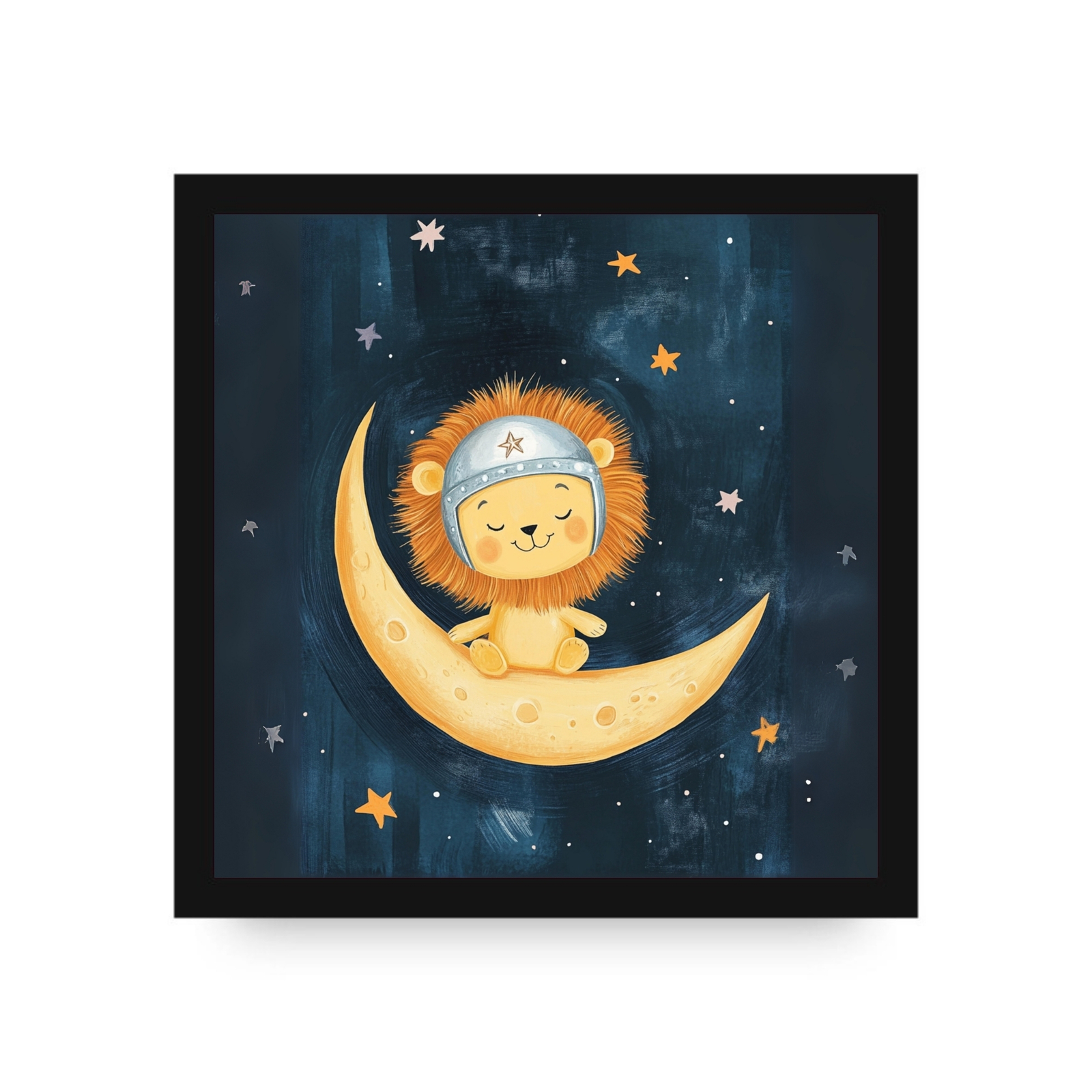 Luna the Lion Canvas by Dancing Littles Jungle - $35.99+