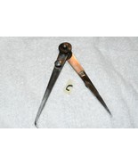 Vintage Starrett Divider Caliper Pat 1895 Machinist Tool USA Steel Compa... - $447.92 MXN