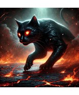 Hellcat. Spirit Companion. Deep bond, protection, loyalty. - £14.97 GBP