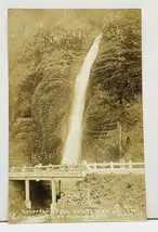 RPPC Cross &amp; Dimmitt Horsetail Falls Columbia River Highway Photo Postcard I9 - £5.85 GBP
