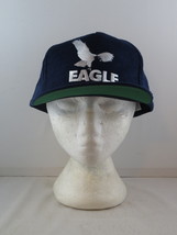 Vintage Corduroy Hat - Eagle Lodge Stitched Graphic - Adult Snapback - £38.61 GBP