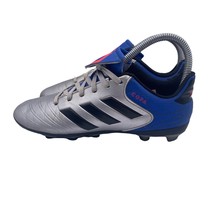 Adidas Copa FG FXG Silver Black Blue Soccer Cleats Youth Kids 4.5 - $29.69