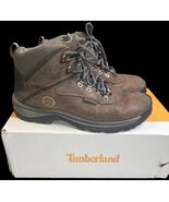 Timberland White Ledge Boots Mens 9.5 Brown Waterproof Mid Hiker Boot Se... - $644.09 MXN