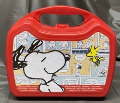 Snoopy And Woodstock Peanuts Lunchbox Cedar Fair Amusement Parks - £15.18 GBP