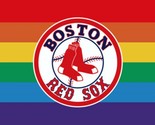Boston Red Sox Pride Flag 3x5ft Banner Polyester Baseball World Series r... - £12.71 GBP