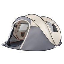 Camping Tent; 4 Person Pop Up; Easy Setup For Camping/Hiking/Fishing/Beach/Outdo - £61.71 GBP