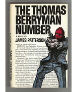 James Patterson THOMAS BERRYMAN NUMBER First edition 1976 Mystery First ... - $180.00