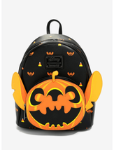 Loungefly Disney Lilo &amp; Stitch Jack-o&#39;-lantern Stitch Mini Backpack - £101.99 GBP