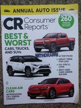 Consumer Reports Magazine April 2021 Auto Issue Best and Worst Cars SUVs Trucks - £11.81 GBP