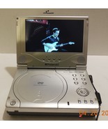 Polaroid PDV-0713A 7&quot; Silver Portable DVD Player Car Widescreen Movies M... - $77.48