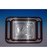 Judaica by Unknown Italian Sterling Silver Tray Shabbat with Wood (#4819) - £1,035.89 GBP
