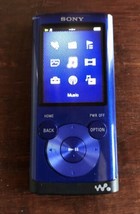 Sony Walkman NWZ-E353 (4GB) Digital Media MP3 Player Blue Tested - £23.87 GBP