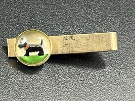 Vintage Scotty Dog Tie Bar Scottish Terrier Tie Clip - £11.76 GBP