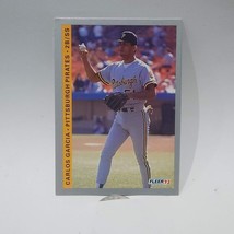 1993 Fleer Carlos Garcia #501 Pittsburgh Pirates Baseball Card - £0.89 GBP