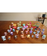 Mixed Lot LPS Littlest Pet Shop 24 Animals + Accessories + Bits and Piec... - $56.24 CAD