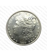1895 S Morgan Silver Dollar Commemorative COPY coin - €12,86 EUR