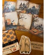 Halloween Junk Journal Pocket - $8.00