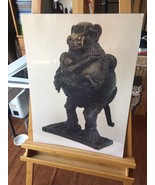 Pablo Picasso - Baboon And Young - Laminated Art Print of Sculpture - $46.70 CAD