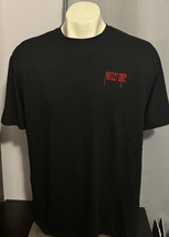 Motley Crue Embroidered Heavy Metal Shirt Mens Sz XL Black - £11.01 GBP