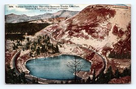 Yankee Doodle Lake Denver Salt Lake Railroad Moffat Road DB Postcard D17 - $3.91