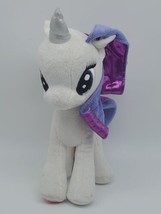 My Little Pony Rarity 2014 9&quot; Plush Hasbro Grey Purple RARE  - £24.65 GBP