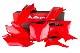 Polisport Plastics KIT Red for 2014-2017 Honda CRF 250R 2013-2016 CRF 450R - $149.99