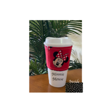 Minnie Mouse Reusable Coffee Cozy - £3.09 GBP