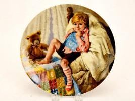 John McClelland Plate, &quot;Diddle Diddle Dumpling&quot; 1984 Mother Goose Series PLT-301 - £5.31 GBP