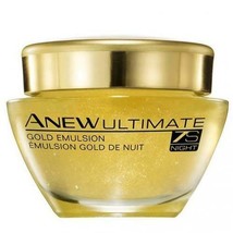 AVON ANEW Ultimate 7s Gold Emulsion Night Treatment Cream New Sealed 50 ml - £11.96 GBP