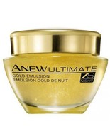 AVON ANEW Ultimate 7s Gold Emulsion Night Treatment Cream New Sealed 50 ml - $34.16 CAD