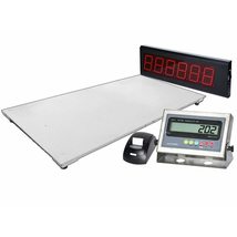 SellEton Non-NTEP 48&quot; X 96&quot; Floor Scale with Printer &amp; Scoreboard Warehouse Indu - £2,189.77 GBP