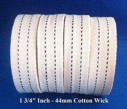 44mm - 1 3/4″ Inch Oil Lamp Wick FREE Shipping Worldwide FREE Burner Cle... - $16.72