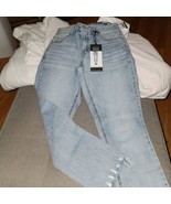 NEW Sofia Jeans Women&#39;s Bagi Boyfriend Mid-Rise Med Wash Distressed Jean... - $19.60