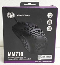 Cooler Master Master MM710 Wired Optical Gaming Mouse, Black Glossy, MM710KKOL2 - £23.08 GBP