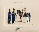 Brazil Army Cavalaria Cacadores A Cavalo 1866-1870 Exercito Brasileiro P... - £17.39 GBP