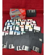 53 - 3M 3.5&quot; Floppy Disk 1.44MB HD IBM Formatted Partially Used Some New... - £27.21 GBP