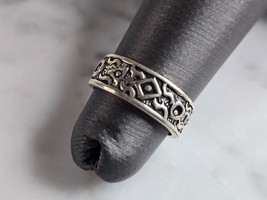 Womens Vintage Estate Sterling Silver Modernist Toe Ring 1.9g, E7357 - $29.70