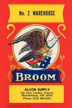 No. 2 Warehouse Eagle Broom Label 20 x 30 Poster - $25.98