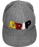 OG Hustle DRIP Heather Grey Premium Snapback Adjustable Youth Hat OSFA - $12.80