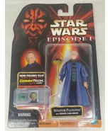 Star Wars Episode I Senator Palpatine CommTech Figure Hasbro 1998 NOS - €17,07 EUR