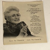 Nora’s Christmas Gift Tv Guide Print Ad Celeste Holm TPA10 - $5.93