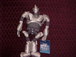 10&quot; Iron Giant Plush Bean Bag Toy Mint W/Tags By Warner Bros Studio Stor... - £78.65 GBP