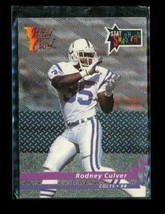 Vintage 1992 Aaa Wild Stat Smash Chrome Football Card SS-52 Rodney Culver Colts - £6.72 GBP