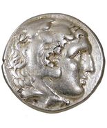 ALEXANDER the Great. Pella mint in Macedon. RARE Herakles/Zeus, Grape bu... - $850.25