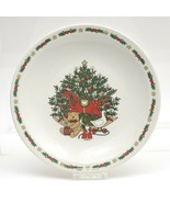 Vintage Ten Strawberry Street O Christmas Tree Salad Plate 7.25 in 1987 - £6.40 GBP