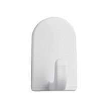 iDesign 1.5 in. L White ABS Mini Hook 6 pk 14101 - $9.95