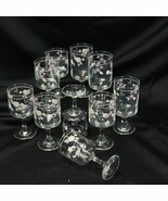 Pfaltzgraff Wyndham 3 Water and 7 Wine Goblets  Lot of 10 - $29.53 CAD