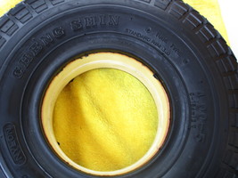 MSP X1) Solid Black Foam-filled Tires 4.00-5 330X100 13"X4" Mobility Scooters  image 2