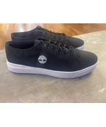 TIMBERLAND MEN&#39;S SENECA BAY LOW LACE SNEAKER BLACK CANVAS A6CSM-EK7 ALL ... - $157.76 CAD