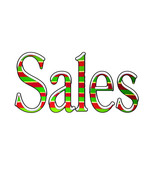44-Sales S2-Digital ClipArt-Art Clip-Holiday-SVG and JPG-Gift Tag - $37.50 MXN